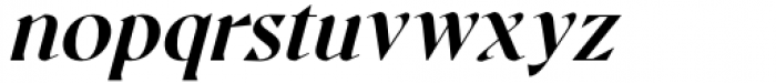 Camie Italic Font LOWERCASE