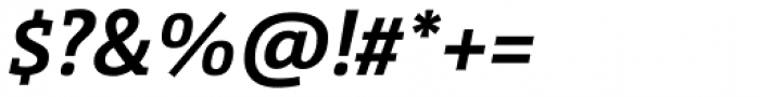 CamingoSlab Bold Italic Font OTHER CHARS