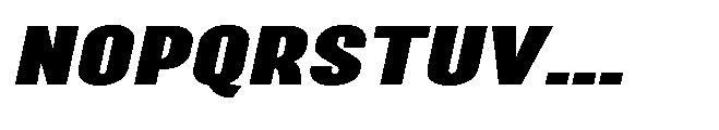 Camode italic Regular Font UPPERCASE