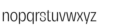 Campeche Display Condensed Light Font LOWERCASE