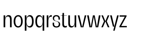 Campeche Display Condensed Regular Font LOWERCASE