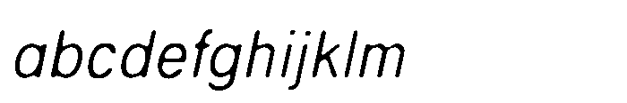 Campeno Blur Italic FONT