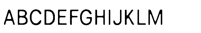 Campeno Blur Regular Font UPPERCASE