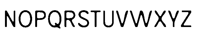 Campeno Blur Regular Font UPPERCASE