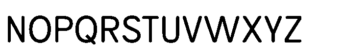 Campeno Rounded Regular Font UPPERCASE
