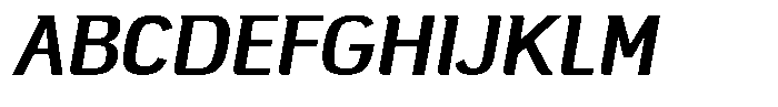 Campesina  Bold Oblique Font UPPERCASE