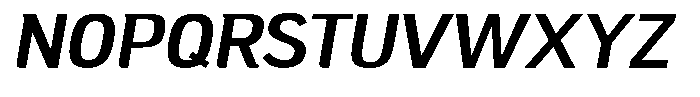 Campesina  Bold Oblique Font UPPERCASE