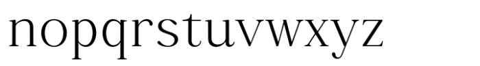 Campile Regular Font LOWERCASE