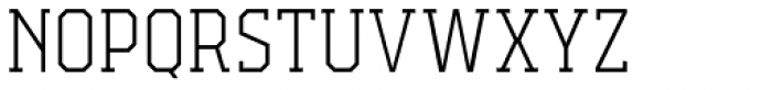 Campione Neue Serif Thin Font LOWERCASE