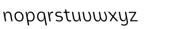 Campuni Light Retalic Font LOWERCASE