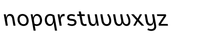 Campuni Regular Retalic Font LOWERCASE