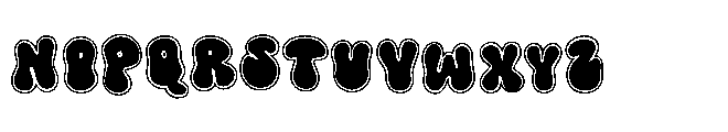 Campus Groove Font UPPERCASE