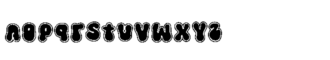 Campus Groove Font LOWERCASE