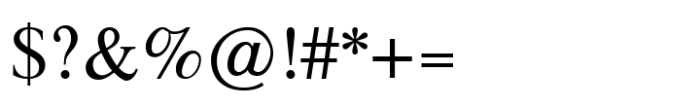 CampusRoman Pro Font OTHER CHARS