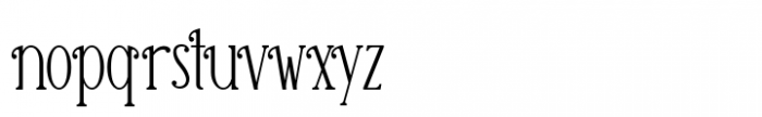Canabi Regular Font LOWERCASE