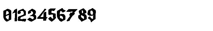 Canada Gothic Black Regular Font OTHER CHARS