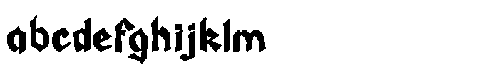Canada Gothic Black Regular FONT