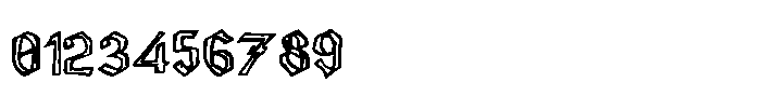 Canada Gothic Regular Font OTHER CHARS