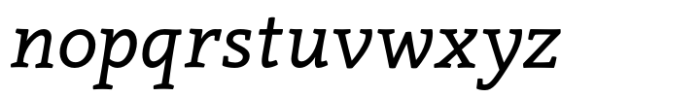 Canap–ì¬© Italic Font LOWERCASE