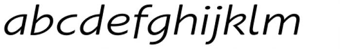 Canapa Light Italic Font LOWERCASE