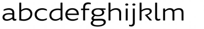 Canapa Light Font LOWERCASE