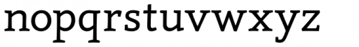 Canape Serif Font LOWERCASE