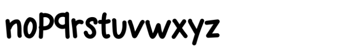 Canchil Font LOWERCASE