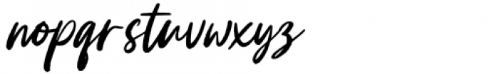 Candaleya Regular Font LOWERCASE
