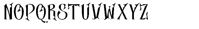 Canderagle Regular Font UPPERCASE