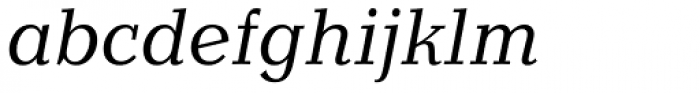 Candida Italic Font LOWERCASE