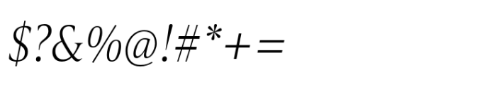 Candide Condensed Extra Light Italic Font OTHER CHARS