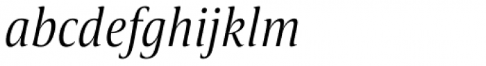 Candide Condensed Light Italic Font LOWERCASE