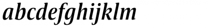 Candide Condensed Medium Italic Font LOWERCASE