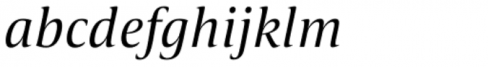 Candide Italic Font LOWERCASE