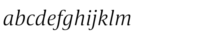 Candide Light Italic FONT