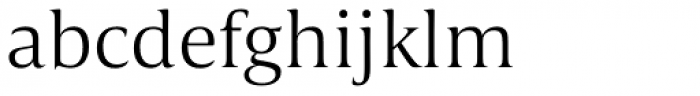 Candide Light Font LOWERCASE