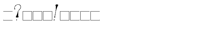 Candle Italic Font OTHER CHARS