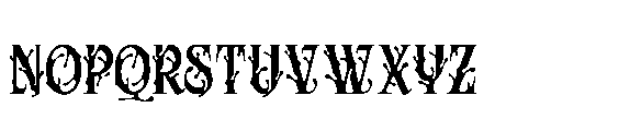 Candle Shlop Font UPPERCASE