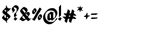 Candlix Heavy Candlix Regular Font OTHER CHARS