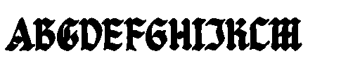 Candlix Heavy Regular Font UPPERCASE