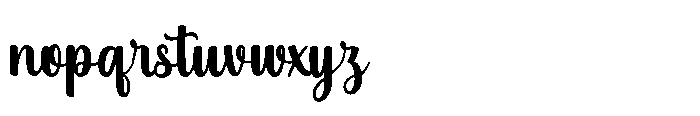 Candy Canes Font LOWERCASE