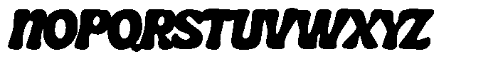 Candy Pop Font UPPERCASE