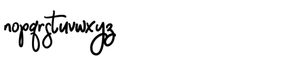 Candyhouse Regular Font LOWERCASE