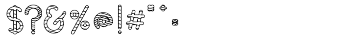 Candytwist Font OTHER CHARS