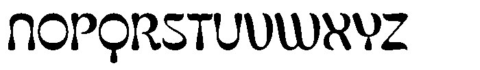 Canefo Font UPPERCASE
