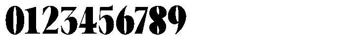 Canella Black Condensed Font OTHER CHARS