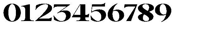 Canella Black Expanded Font OTHER CHARS