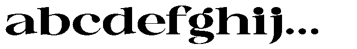 Canella Black Expanded FONT