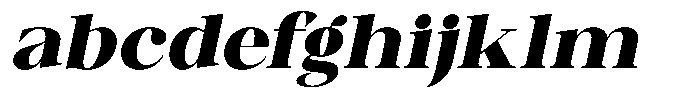 Canella Black Italic FONT