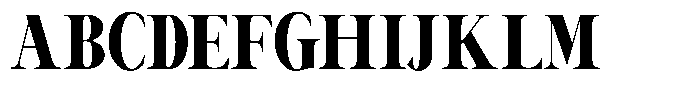 Canella Bold Condensed Font